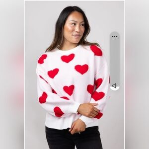 Bundle 2 sweaters for $60 Miracle heart sweater
